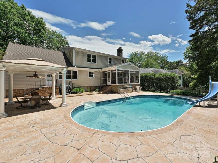 3600 Carmel Road, Charlotte, NC 28226.  MLS# CAR4223391, YatesRealty ID 19916. Pool Deck and View
