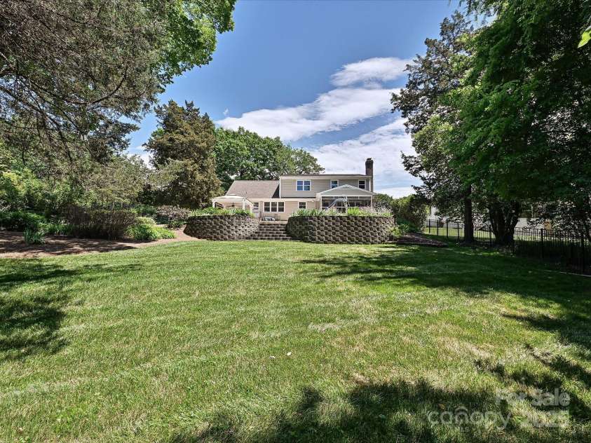 3600 Carmel Road, Charlotte, NC 28226.  MLS# CAR4223391, YatesRealty ID 19916. Rear View of the Home