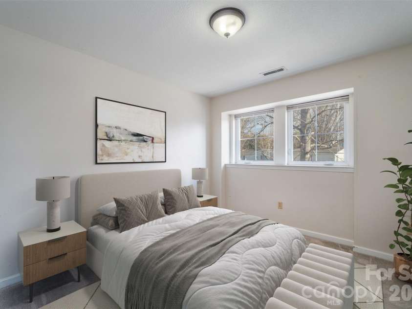 3 Penley Avenue, Asheville, NC 28804.  MLS# CAR4344706, YatesRealty ID 19920. Second BedroomVirtually staged