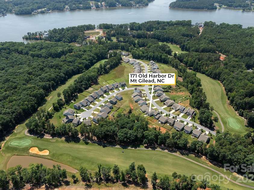 171 Old Harbor Drive, Mount Gilead, NC 27306.  MLS# CAR4269635, YatesRealty ID 19925. 