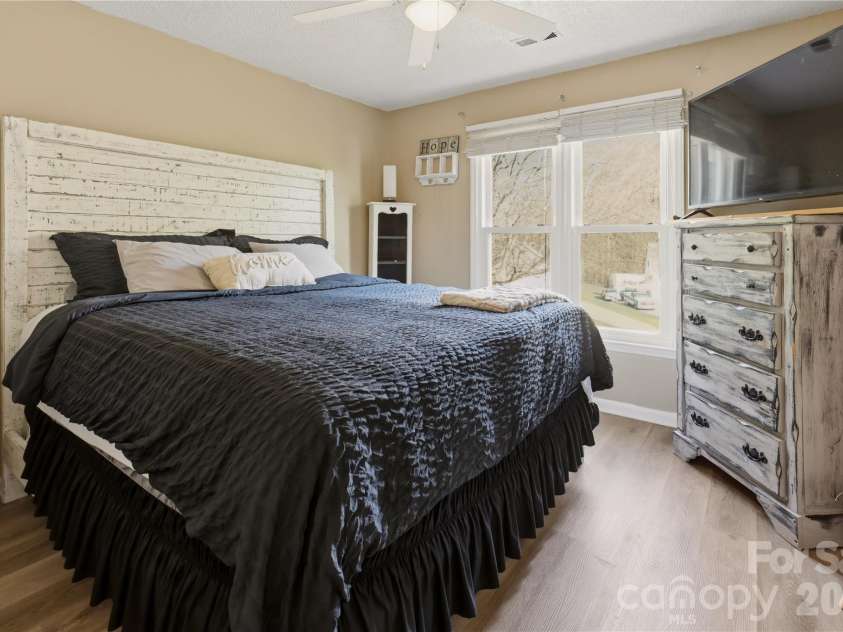 3616 Fair Oaks Place, Concord, NC 28027.  MLS# CAR4364960, YatesRealty ID 19929. 2nd Bedroom|King bed