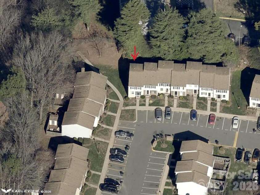 9432 Lexington Circle, Charlotte, NC 28213.  MLS# CAR4371741, YatesRealty ID 19933. Ariel View