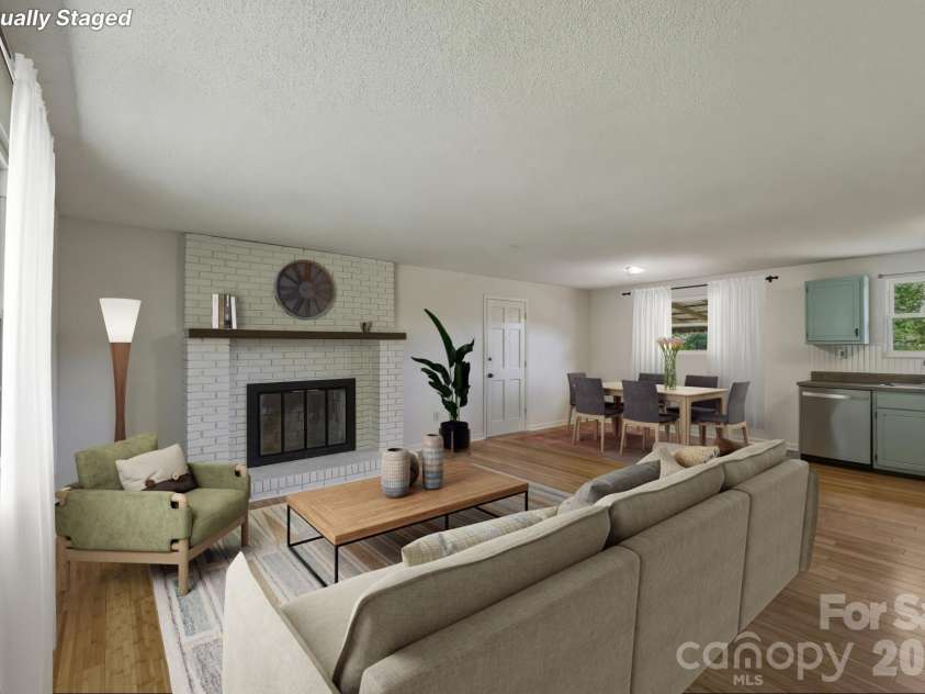 1983 Pinecrest Drive, Morganton, NC 28655.  MLS# CAR4376718, YatesRealty ID 19944. *Virtually Staged*