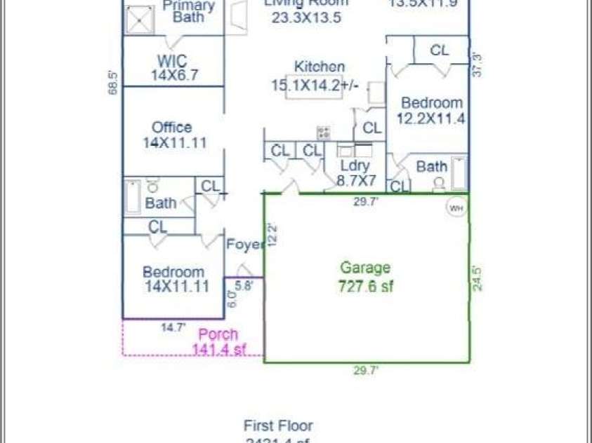 13409 Cozy Court, Charlotte, NC 28215.  MLS# CAR4366404, YatesRealty ID 19951. 
