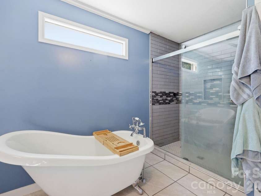 5054 Sugar Hill Road, Marion, NC 28752.  MLS# CAR4359799, YatesRealty ID 19956. Primary Bathroom