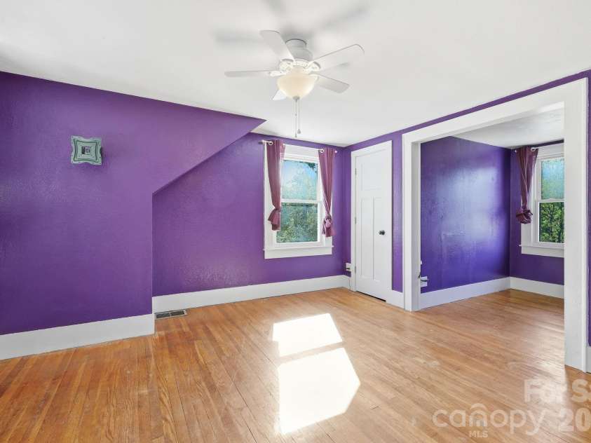 5054 Sugar Hill Road, Marion, NC 28752.  MLS# CAR4359799, YatesRealty ID 19956. Upstairs Bedroom
