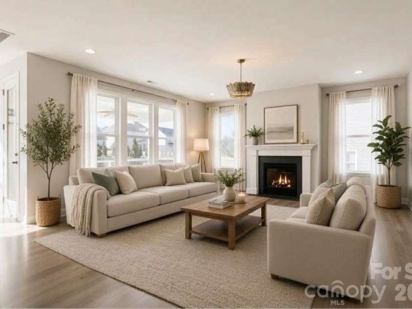 15213 Shallow Ridge Road, Charlotte, NC 28278.  MLS# CAR4432062, YatesRealty ID 19963. Virtually staged
