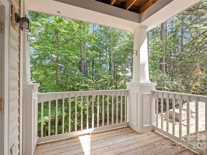 16344 Redstone Mountain Lane, Charlotte, NC 28277.  MLS# CAR4269073, YatesRealty ID 19967. Enjoy morning coffee, relax with a good book or a glass of wine in the evening from your covered balcony
