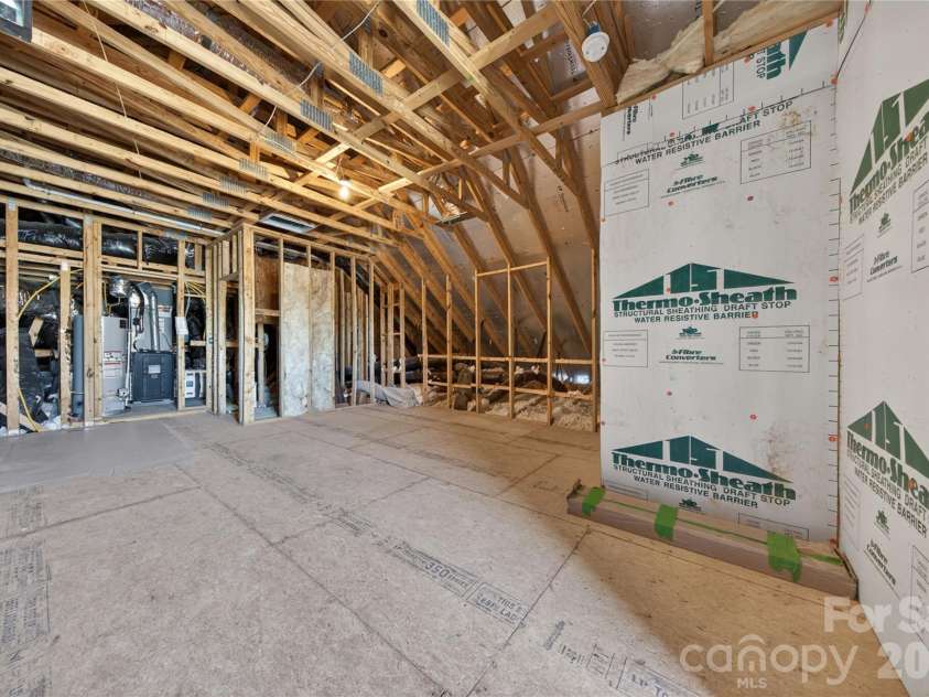 5220 Meadowcroft Way, Fort Mill, SC 29708.  MLS# CAR4370606, YatesRealty ID 19978. Unfinished 3rd Floor