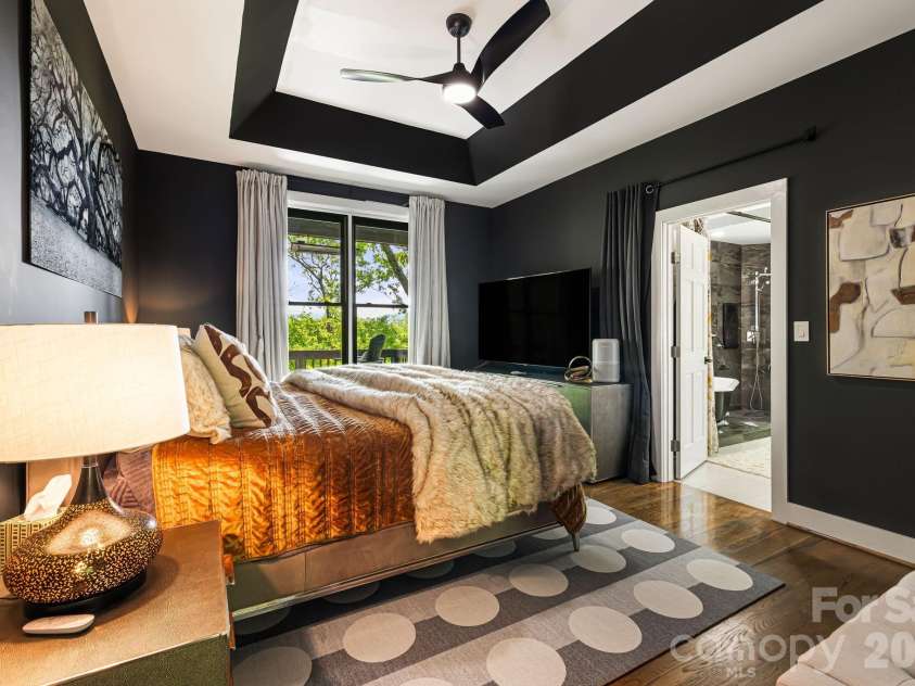 5 Saddle Ridge, Fletcher, NC 28732.  MLS# CAR4375966, YatesRealty ID 1998. Primary Bedroom