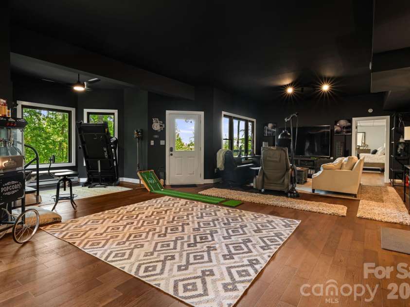 5 Saddle Ridge, Fletcher, NC 28732.  MLS# CAR4375966, YatesRealty ID 1998. Rec Room