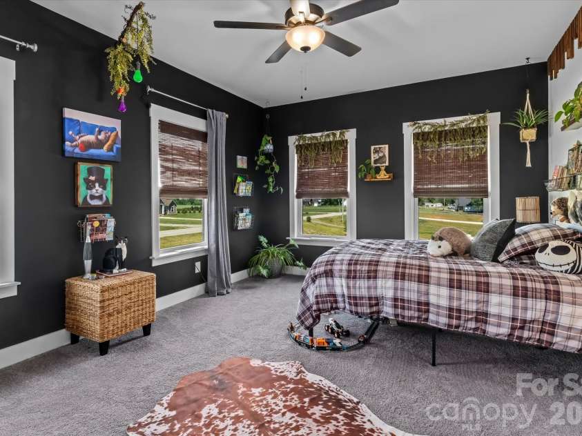 355 Cal Kennedy Road, Cleveland, NC 27013.  MLS# CAR4371840, YatesRealty ID 19980. Bedroom #2 upstairs