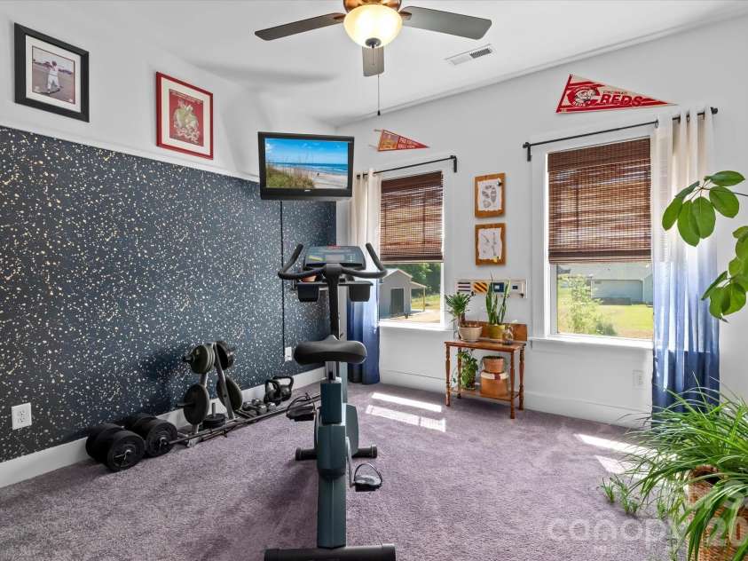 355 Cal Kennedy Road, Cleveland, NC 27013.  MLS# CAR4371840, YatesRealty ID 19980. Bedroom #3 upstairs