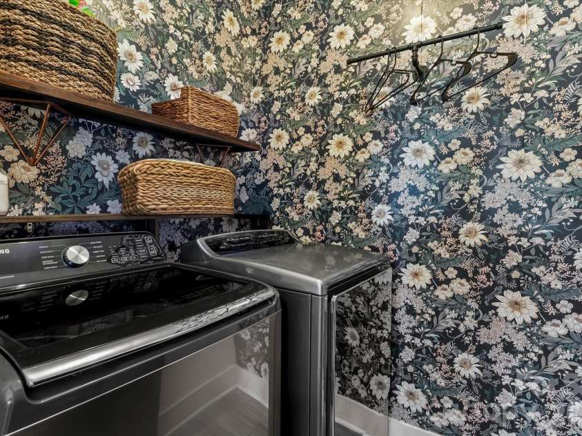 355 Cal Kennedy Road, Cleveland, NC 27013.  MLS# CAR4371840, YatesRealty ID 19980. Super conveniently located laundry room on main level opposite the kitchen