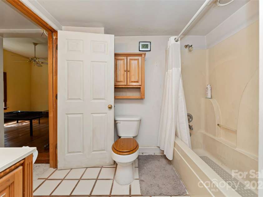 2347 Old Marshall Highway, Alexander, NC 28701.  MLS# CAR4176714, YatesRealty ID 1999. Unit 1 Bathroom