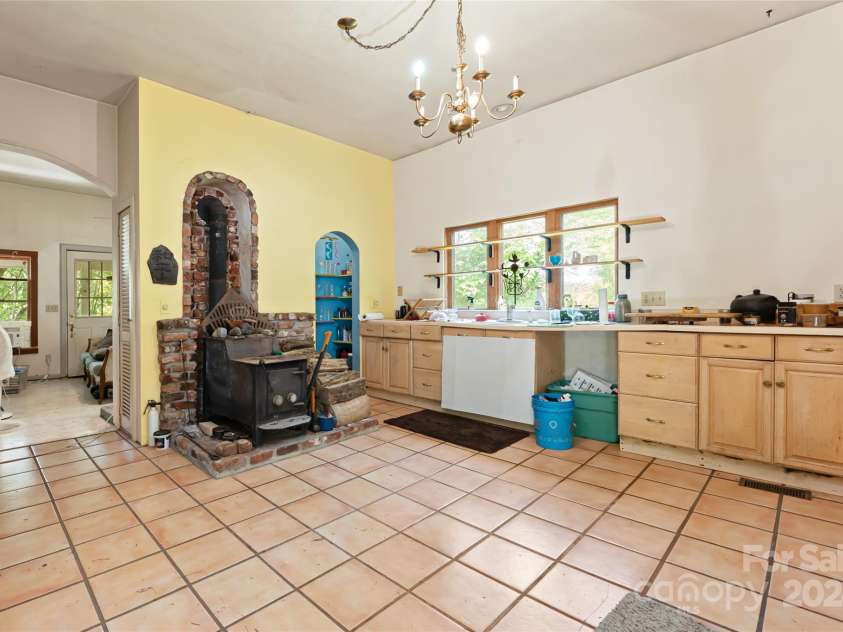 2347 Old Marshall Highway, Alexander, NC 28701.  MLS# CAR4176714, YatesRealty ID 1999. Unit 1 Kitchen
