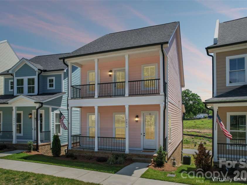 5850 Pittmon Lane, Kannapolis, NC 28081.  MLS# CAR4374429, YatesRealty ID 19990. Twilight 