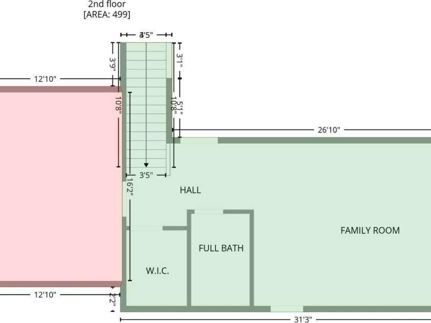 8759 Mullis Forest Court, Mint Hill, NC 28227.  MLS# CAR4377247, YatesRealty ID 19993. FLOOR PLAN 2