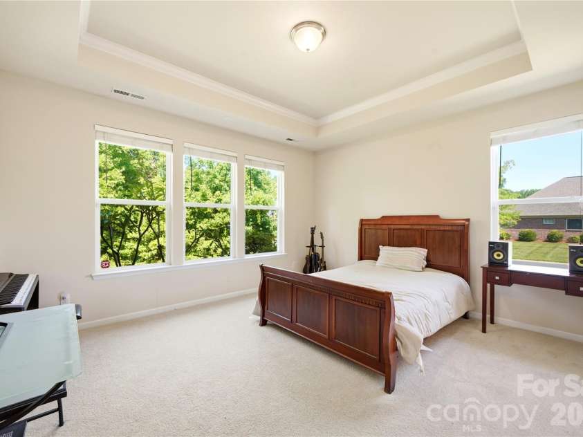 8759 Mullis Forest Court, Mint Hill, NC 28227.  MLS# CAR4377247, YatesRealty ID 19993. Master Bed