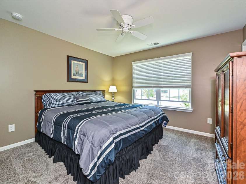 304 Picasso Trail, Mount Holly, NC 28120.  MLS# CAR4374273, YatesRealty ID 19998. Upper level Bedroom 4