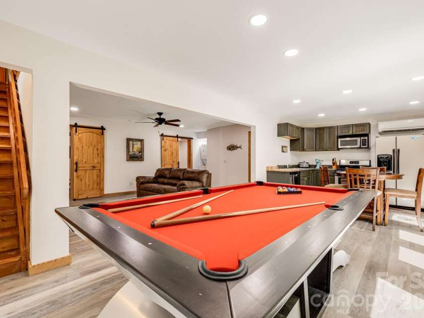 765/764 Osborne Knob Road, Little Switzerland, NC 28752.  MLS# CAR4303194, YatesRealty ID 200. Pool table stays!