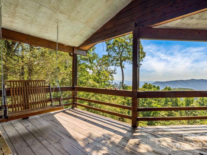 765/764 Osborne Knob Road, Little Switzerland, NC 28752.  MLS# CAR4303194, YatesRealty ID 200. Views from the main house