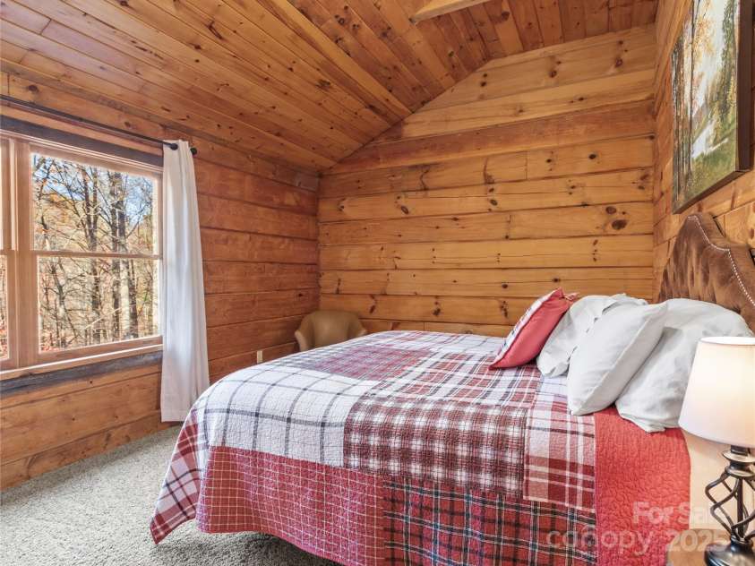 351 Buck Springs Run, Mars Hill, NC 28754.  MLS# CAR4320450, YatesRealty ID 2000. Bedroom Main House 