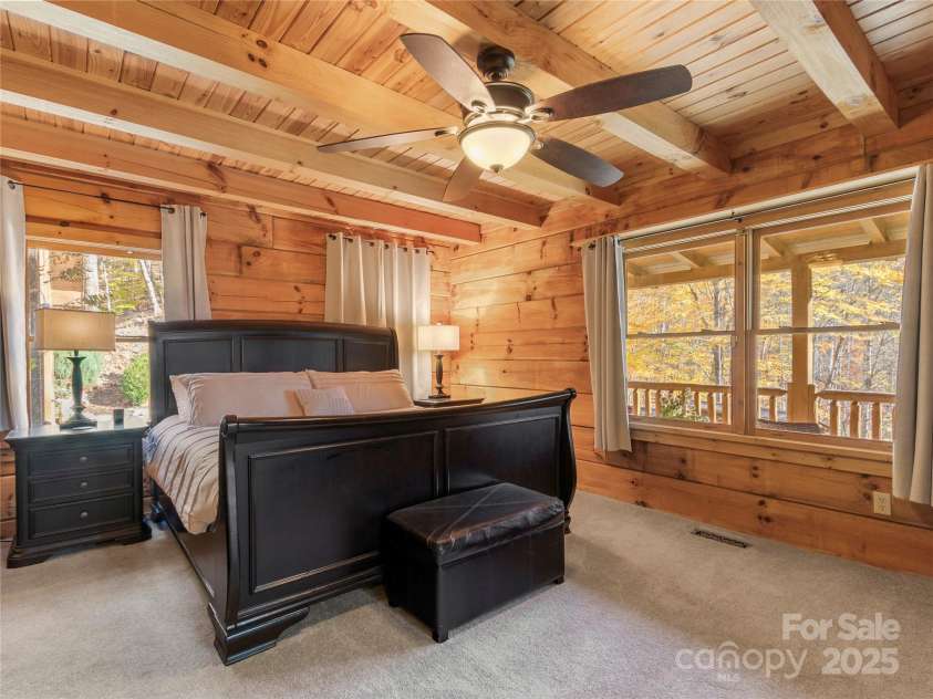 351 Buck Springs Run, Mars Hill, NC 28754.  MLS# CAR4320450, YatesRealty ID 2000. Primary en-suite main level.