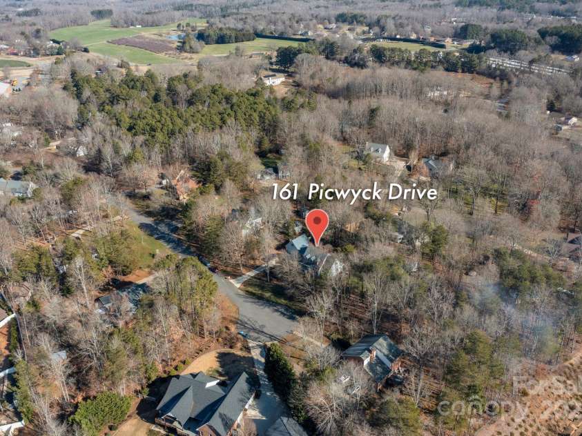 161 Picwyck Drive, Mooresville, NC 28115.  MLS# CAR4211316, YatesRealty ID 20000. Aerial View