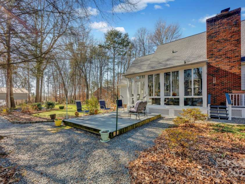161 Picwyck Drive, Mooresville, NC 28115.  MLS# CAR4211316, YatesRealty ID 20000. Back Deck