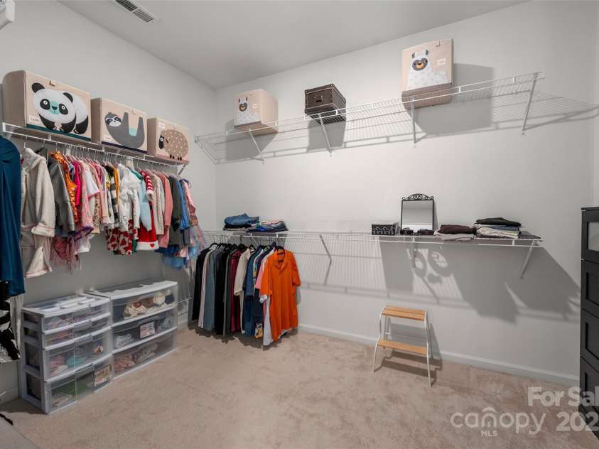 7900 Creek Park Drive, Denver, NC 28037.  MLS# CAR4235947, YatesRealty ID 20001. Master Closet