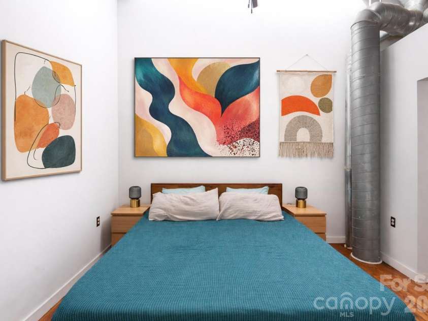 840 Academy Street, Charlotte, NC 28205.  MLS# CAR4300068, YatesRealty ID 20006. Digitally added art