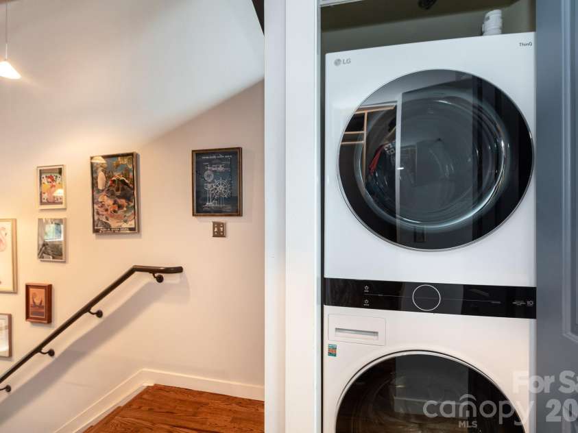 840 Academy Street, Charlotte, NC 28205.  MLS# CAR4300068, YatesRealty ID 20006. Upstairs laundrey