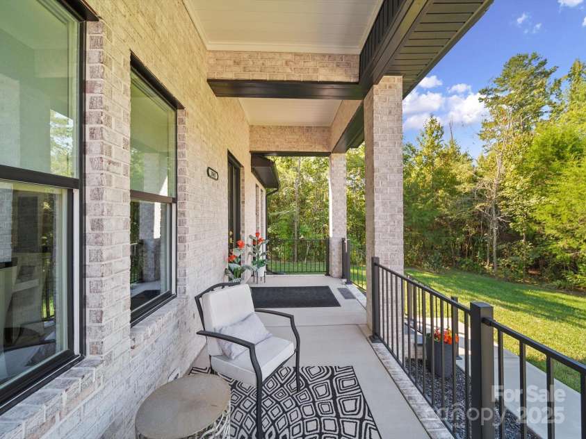 1045 Churchfield Lane, Rockwell, NC 28138.  MLS# CAR4310058, YatesRealty ID 2001. Front Porch 