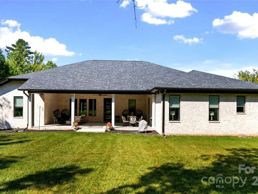 1045 Churchfield Lane, Rockwell, NC 28138.  MLS# CAR4310058, YatesRealty ID 2001. Large Private backyard 