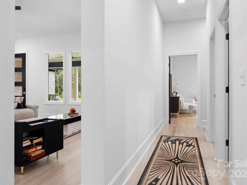 1045 Churchfield Lane, Rockwell, NC 28138.  MLS# CAR4310058, YatesRealty ID 2001. Split bedroom plan