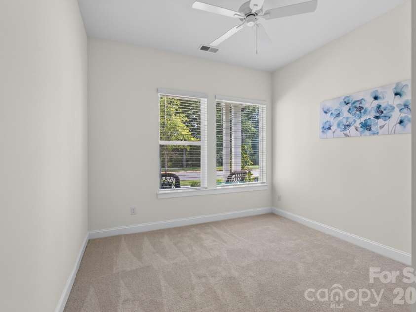 1002 Pastoral Place, Waxhaw, NC 28173.  MLS# CAR4400612, YatesRealty ID 20010. Front Secondary Bedroom