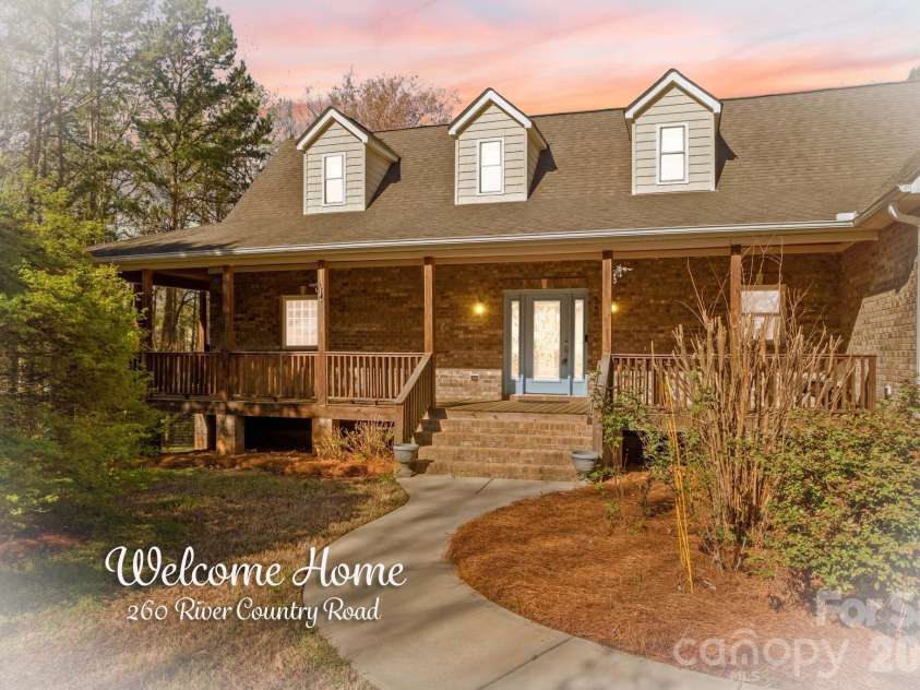 260 River Country Road, Salisbury, NC 28146.  MLS# CAR4363294, YatesRealty ID 20017. 