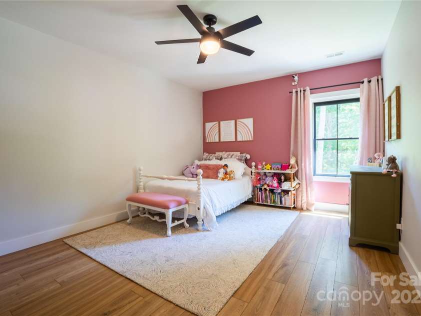 13 Cambridge Drive, Candler, NC 28715.  MLS# CAR4249606, YatesRealty ID 20021. Bedroom 2 on upper level