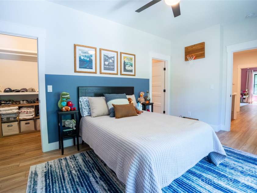 13 Cambridge Drive, Candler, NC 28715.  MLS# CAR4249606, YatesRealty ID 20021. Bedroom 4 on upper level