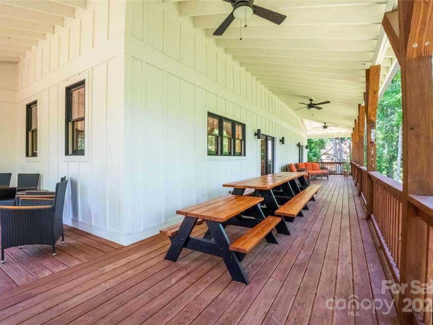 13 Cambridge Drive, Candler, NC 28715.  MLS# CAR4249606, YatesRealty ID 20021. Covered porches with private view