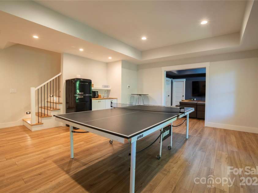 13 Cambridge Drive, Candler, NC 28715.  MLS# CAR4249606, YatesRealty ID 20021. Kitchenette in walk out basement