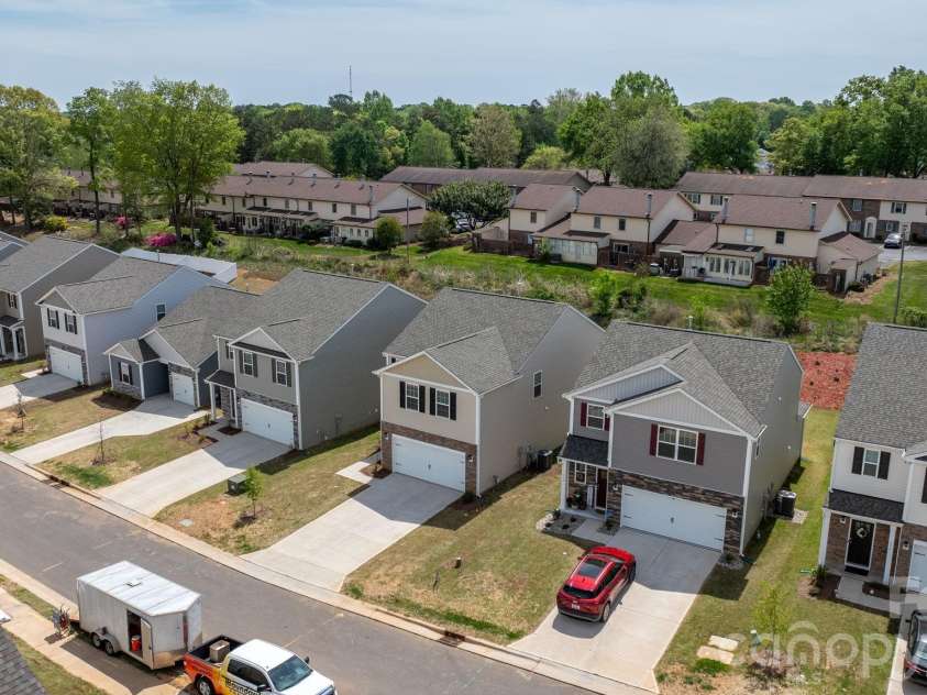 534 13th Avenue Drive, Hickory, NC 28601.  MLS# CAR4368370, YatesRealty ID 20021. Aerial View