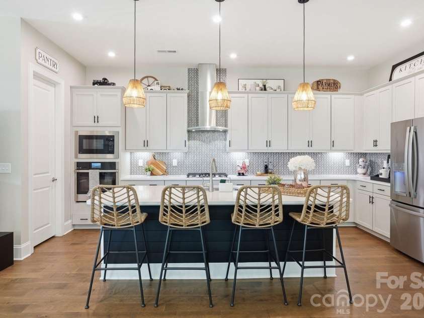 2002 Belle Mont Farm Avenue, Monroe, NC 28110.  MLS# CAR4366428, YatesRealty ID 20023. Kitchen island