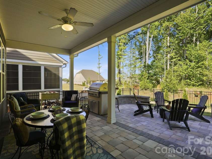 2002 Belle Mont Farm Avenue, Monroe, NC 28110.  MLS# CAR4366428, YatesRealty ID 20023. View from lanai