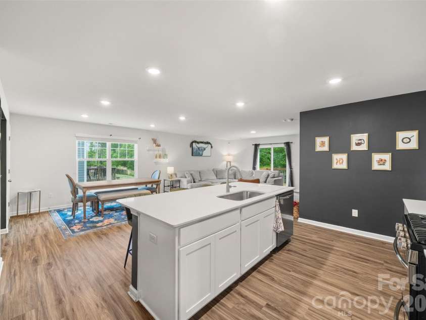 2742 Oldfield Drive, Monroe, NC 28110.  MLS# CAR4365069, YatesRealty ID 20025. Open concept floorplan