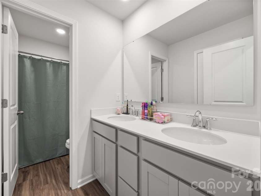 2742 Oldfield Drive, Monroe, NC 28110.  MLS# CAR4365069, YatesRealty ID 20025. Upstairs hall bathroom