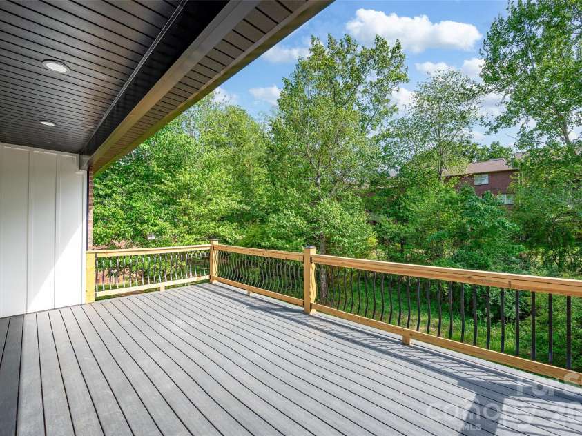 906 4th Street, Conover, NC 28613.  MLS# CAR4372507, YatesRealty ID 20026. Rear Deck