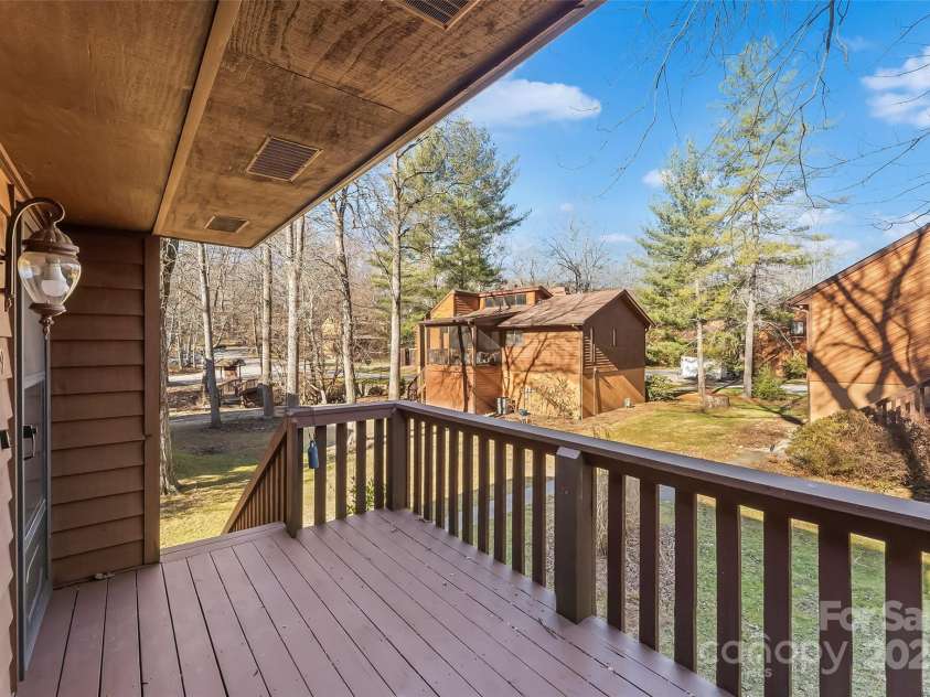 39 Oak Court, Fletcher, NC 28732.  MLS# CAR4330927, YatesRealty ID 20027. View from front porch