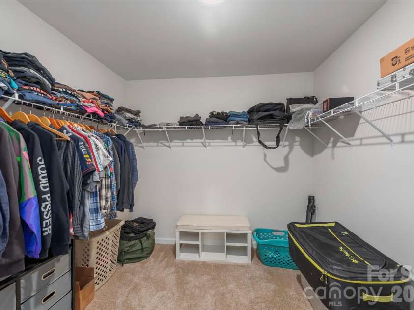 220 Roper Street, Candler, NC 28715.  MLS# CAR4372935, YatesRealty ID 20031. Large walk-in closet